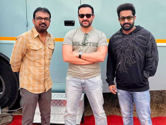 Team NTR30 Welcomes Saif Ali Khan On Board